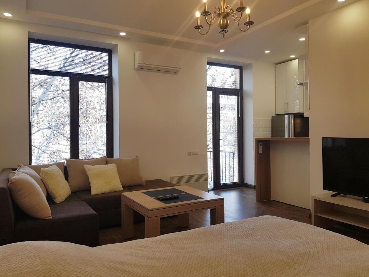 Cascade White Luxury Apartment Jerevan Exteriér fotografie